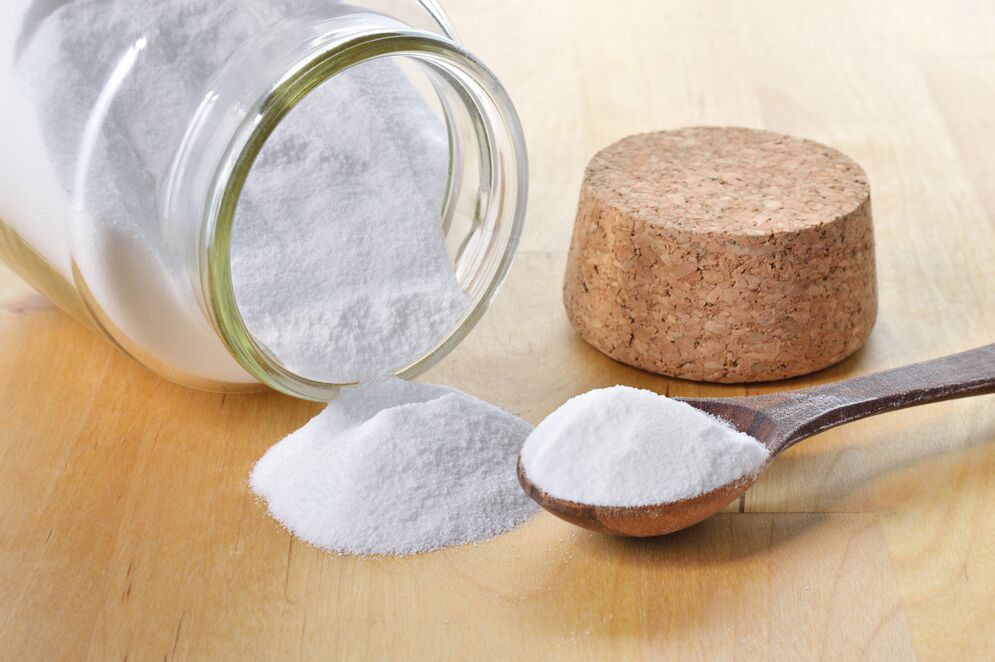 Baking soda will help fight onychomycosis